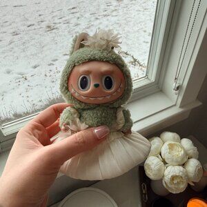 PopMart Labubu Macaron with Dress